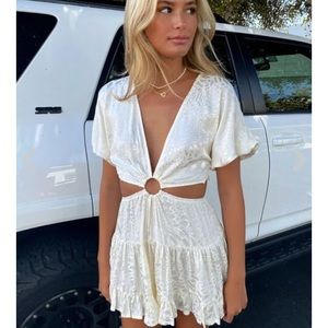 Ivory cheetah dress - Isabelle’s closet boutique